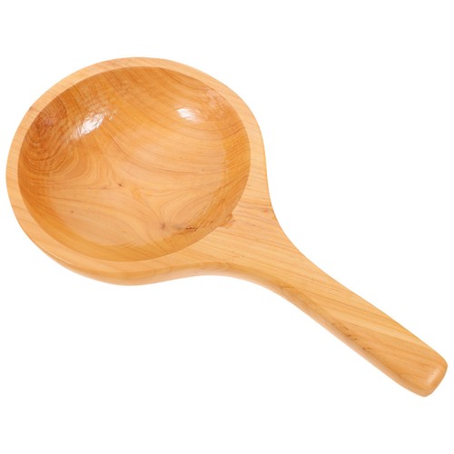 Ergonomic wood ladle khaki - ergonomic,
