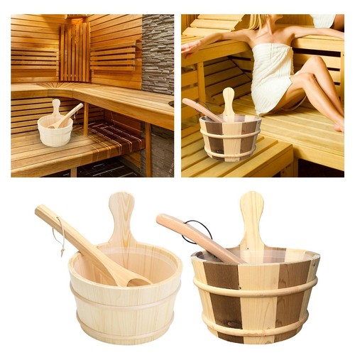 Sauna barrel and ladle - barrel,