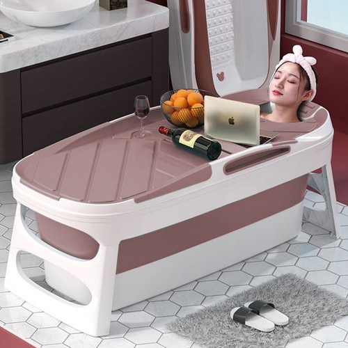 Folding bathtub portable bath - folding,