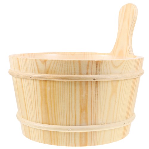 Wooden bucket for - sauna, wood