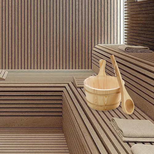 Wooden sauna barrel and - barrel,