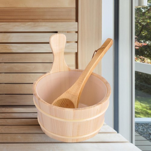 Natural wooden sauna - 4l,