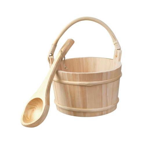 Sauna barrel and ladle - ladle, spa