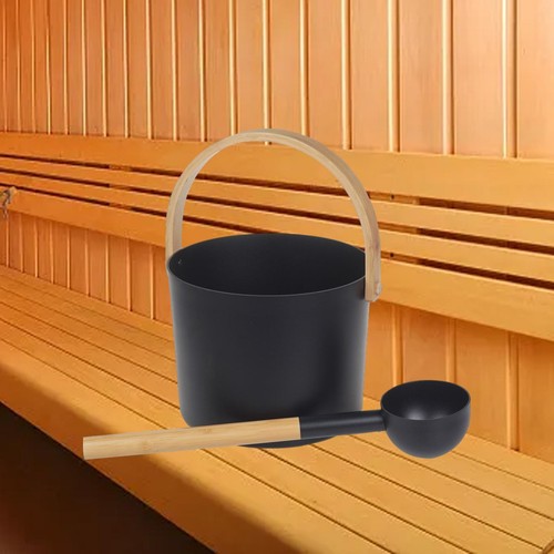 Sauna bucket and spoon liter - and, 7