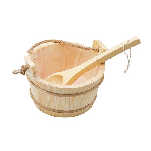Wood sauna bucket and - sauna,