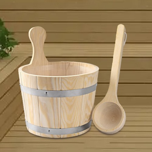 Sauna bucket and - bucket, set