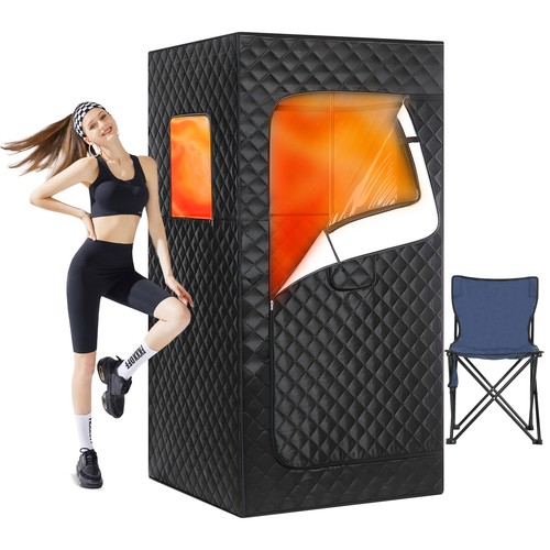 Space saving home sauna with - space-saving,